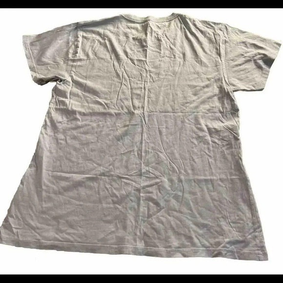 Preppy Baby Blue VS Pink Campus Oversized  Logo T size small - Picture 4 of 5